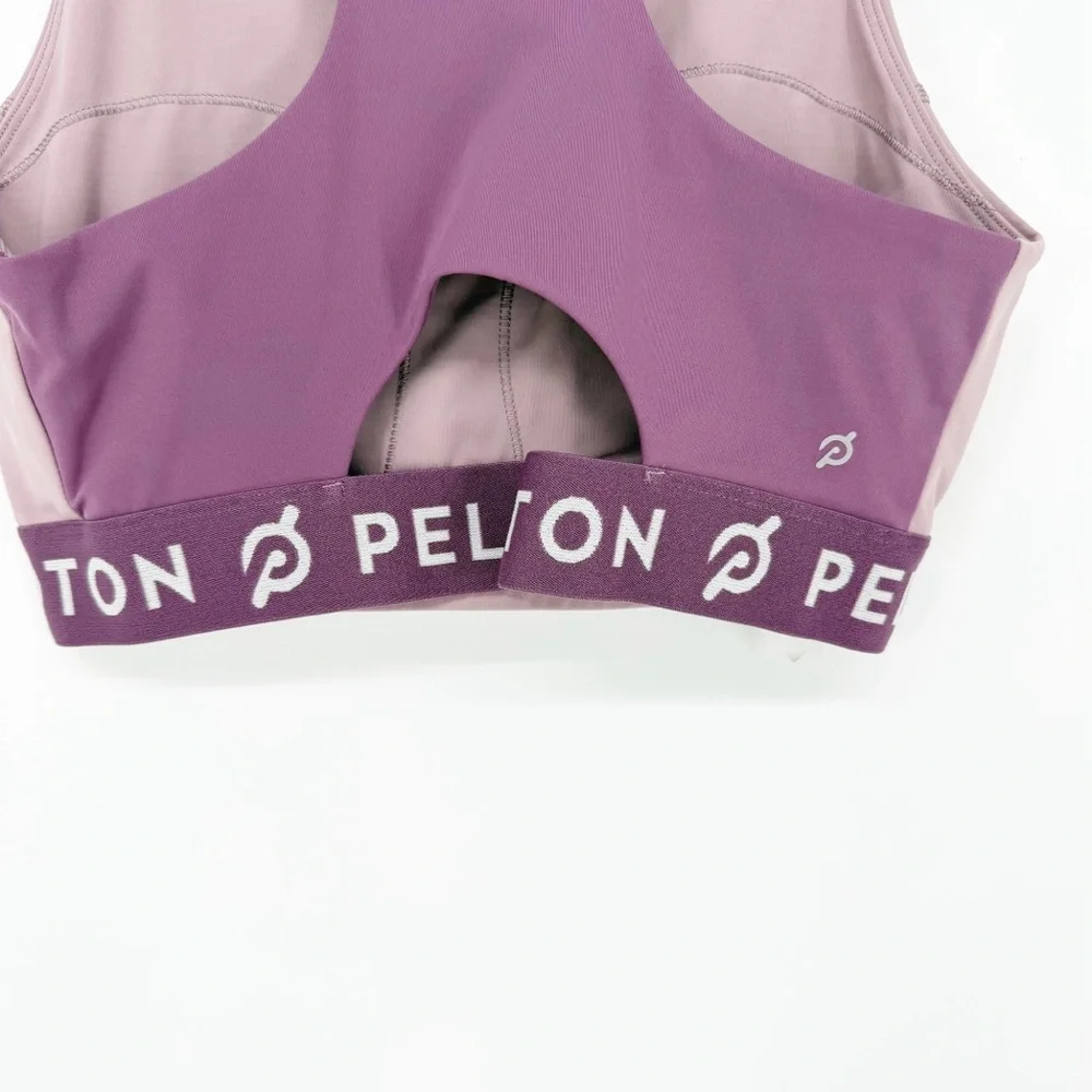Peloton Renewed Control‎ Color Block Workout Bra Women's Size M Gym Girl